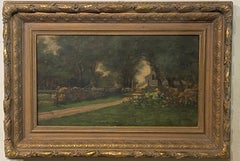 Alice R. Johnson, Boston Area artist late 19th C.  Landscape.