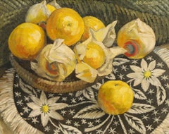 Alice R Kendall - Framed Mid 20th Century Oil, Cyprus Grapefruit