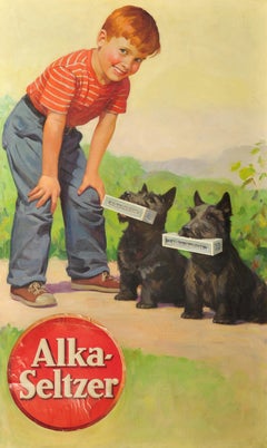 Alka Seltzer Werbeplakat