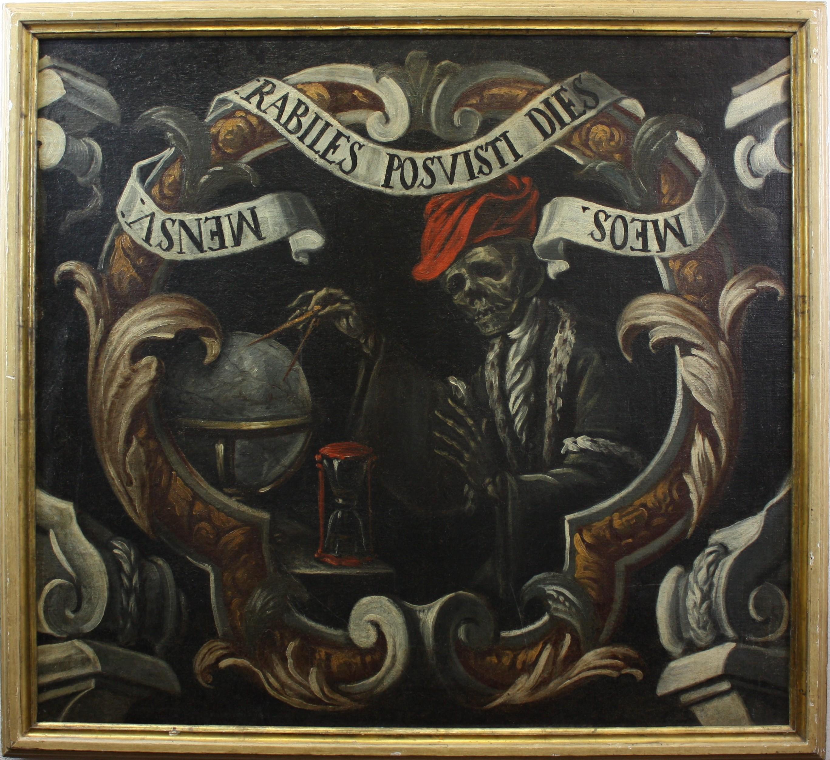 Figurative Painting de Unknown - Pareja de cuadros ALLEGORIA DE LA ASTRONOMÍA & ALLEGORIA DE LA PINTURA