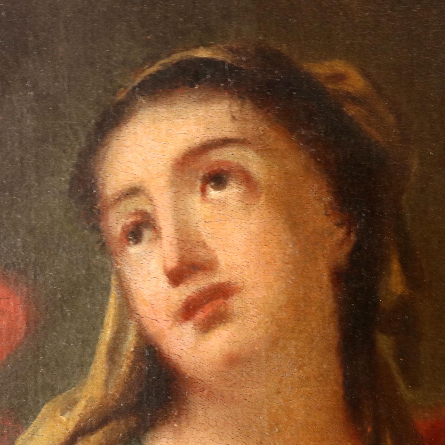 Allegorie della Prudenza e della Giustizia, 1600s - Other Art Style Painting by Unknown