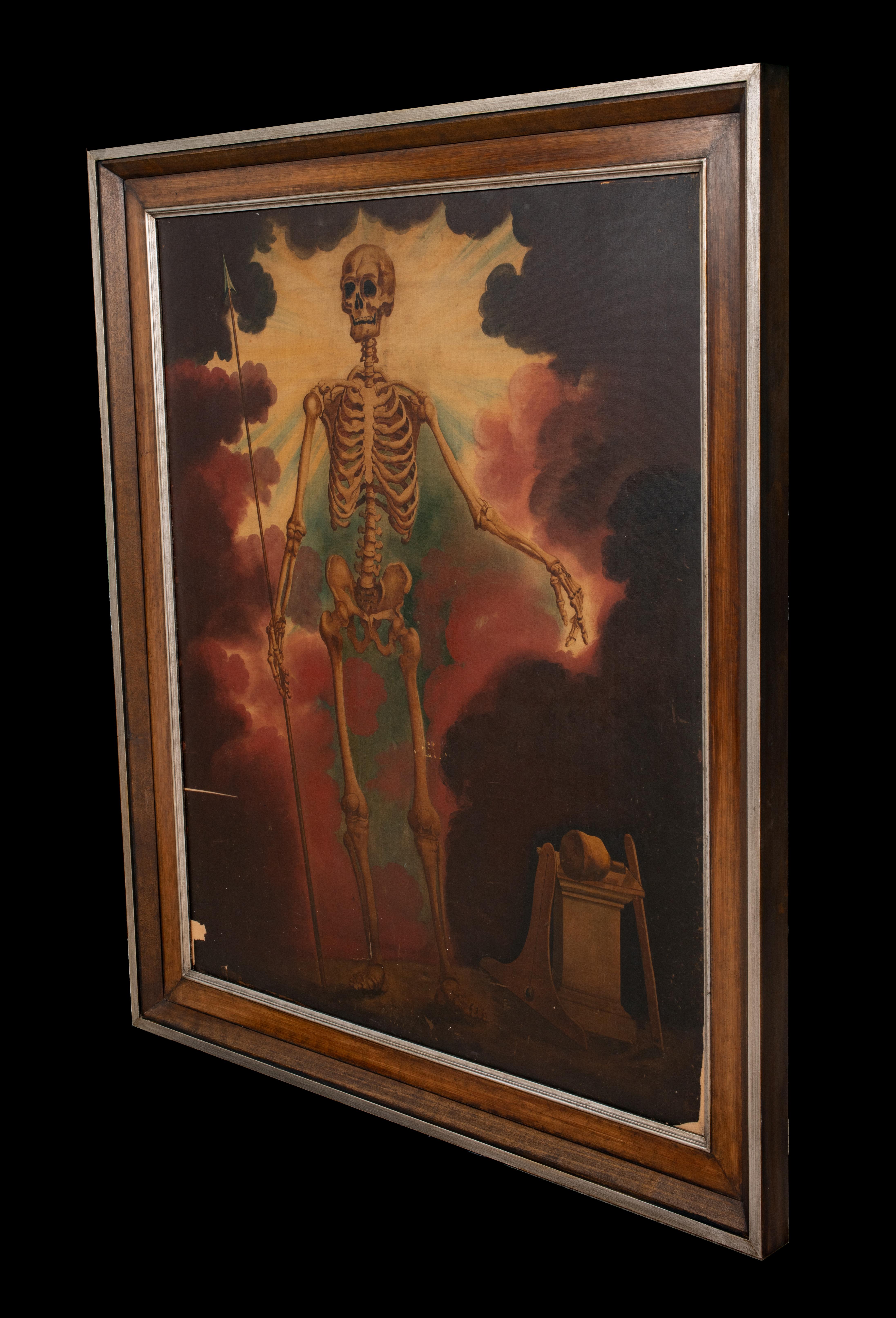 Allegory Of Death, 19th Century,  European School  For Sale 4