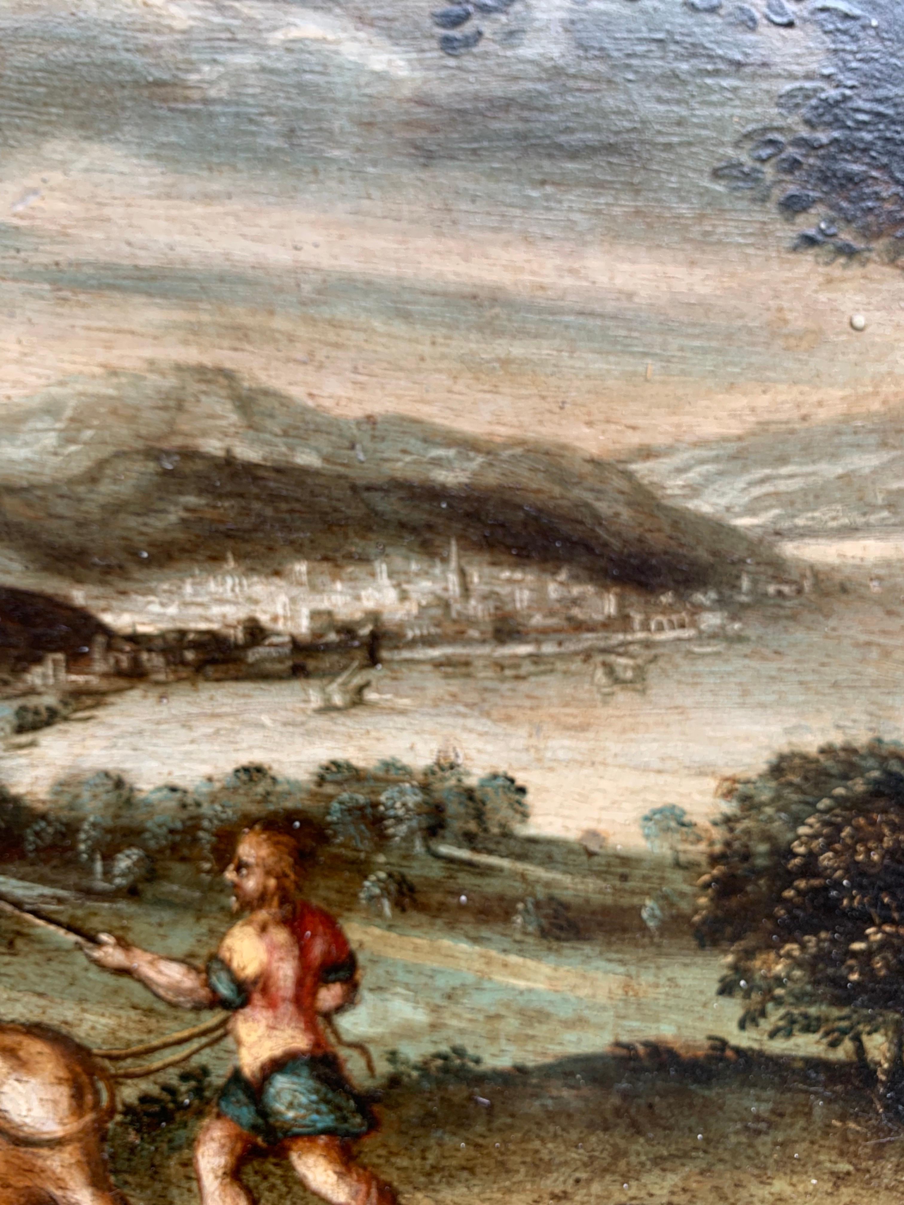 Allegory of Politics, Myth of Hercules and Cacus. Late 16th Century 7