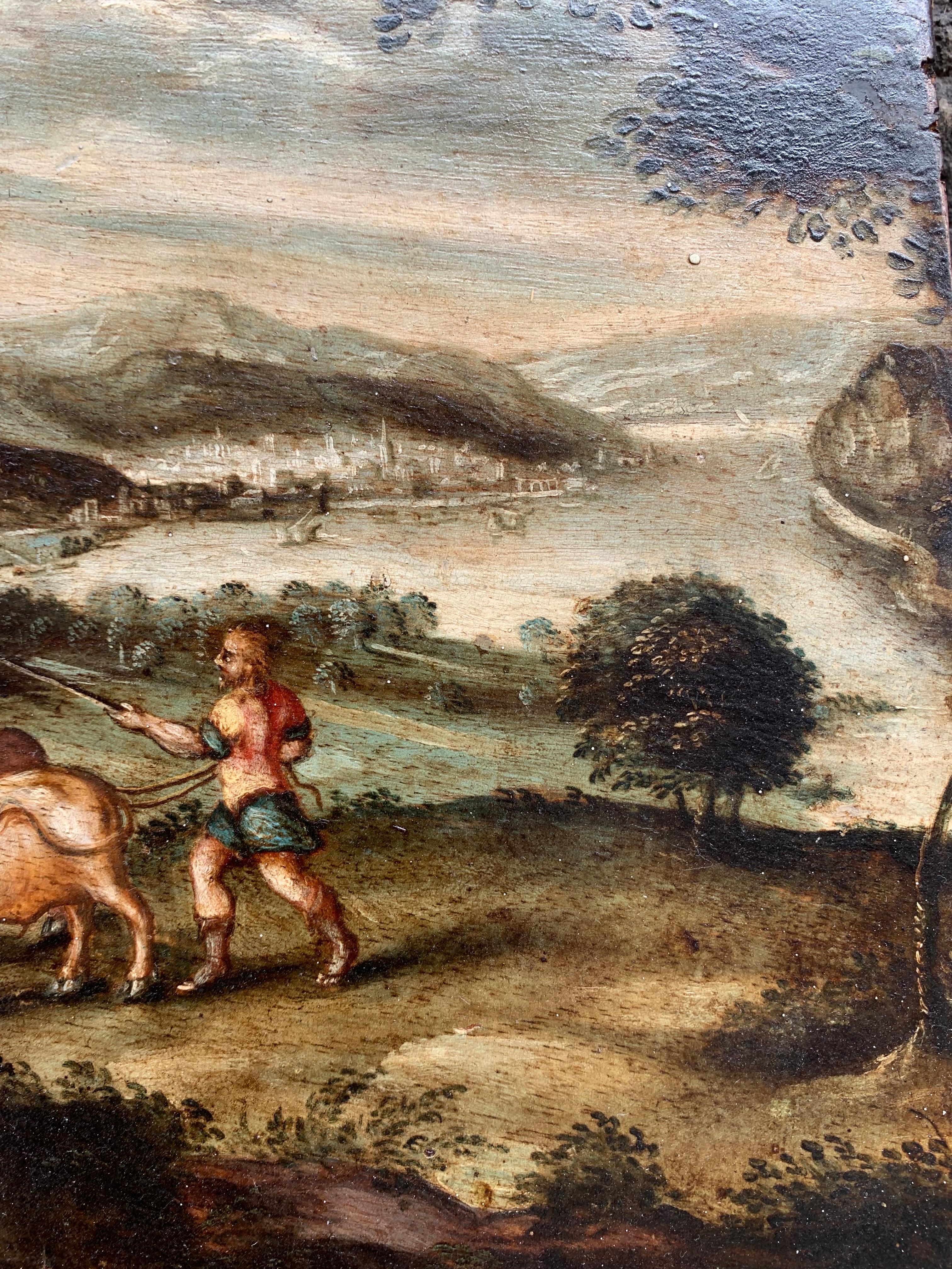 Allegory of Politics, Myth of Hercules and Cacus. Late 16th Century 8