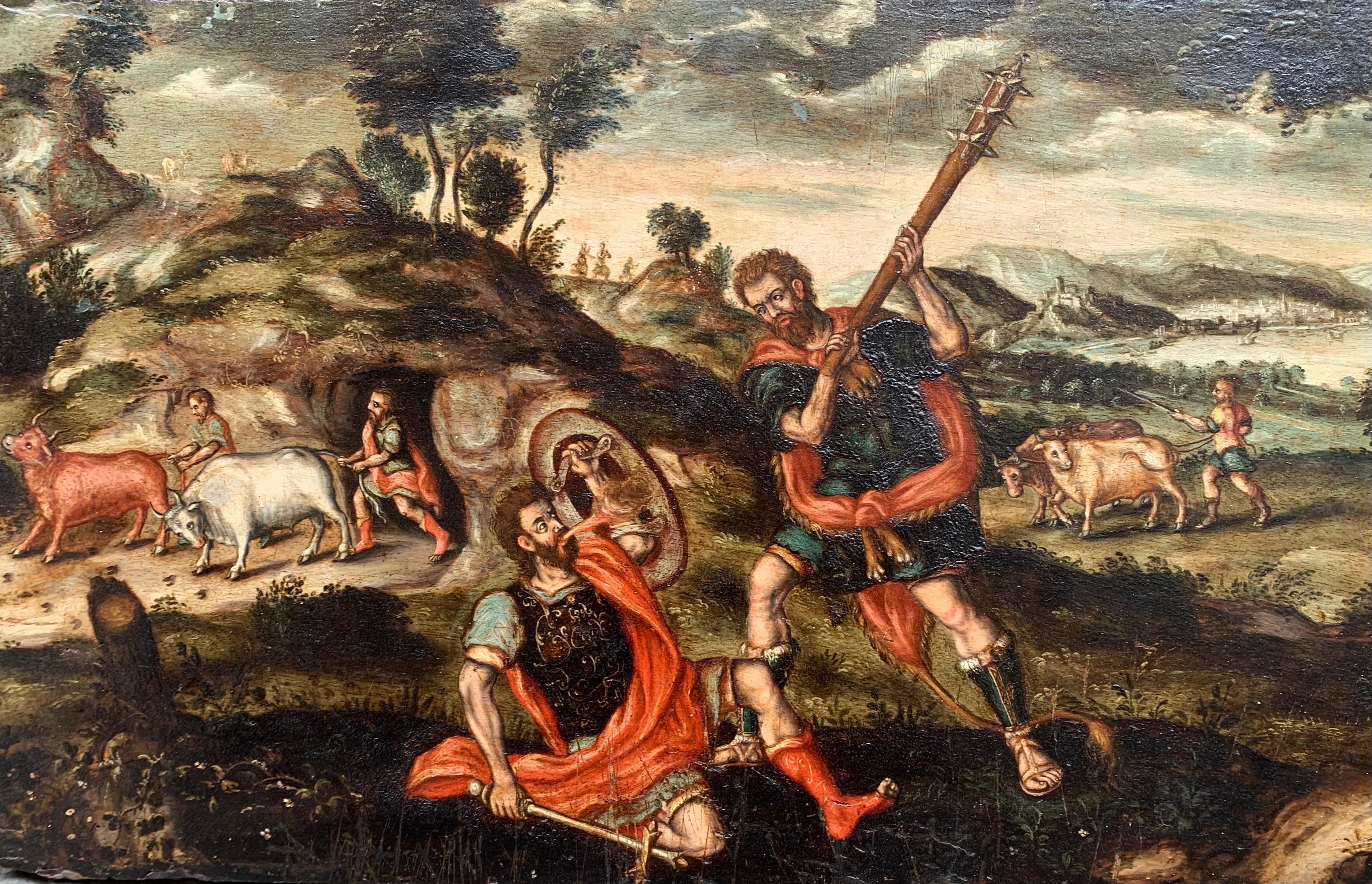 Allegory of Politics, Myth of Hercules and Cacus. Late 16th Century 1