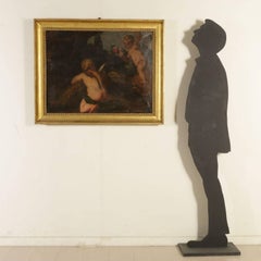 Allegory with Cherubs Oil on Canvas 18th Century