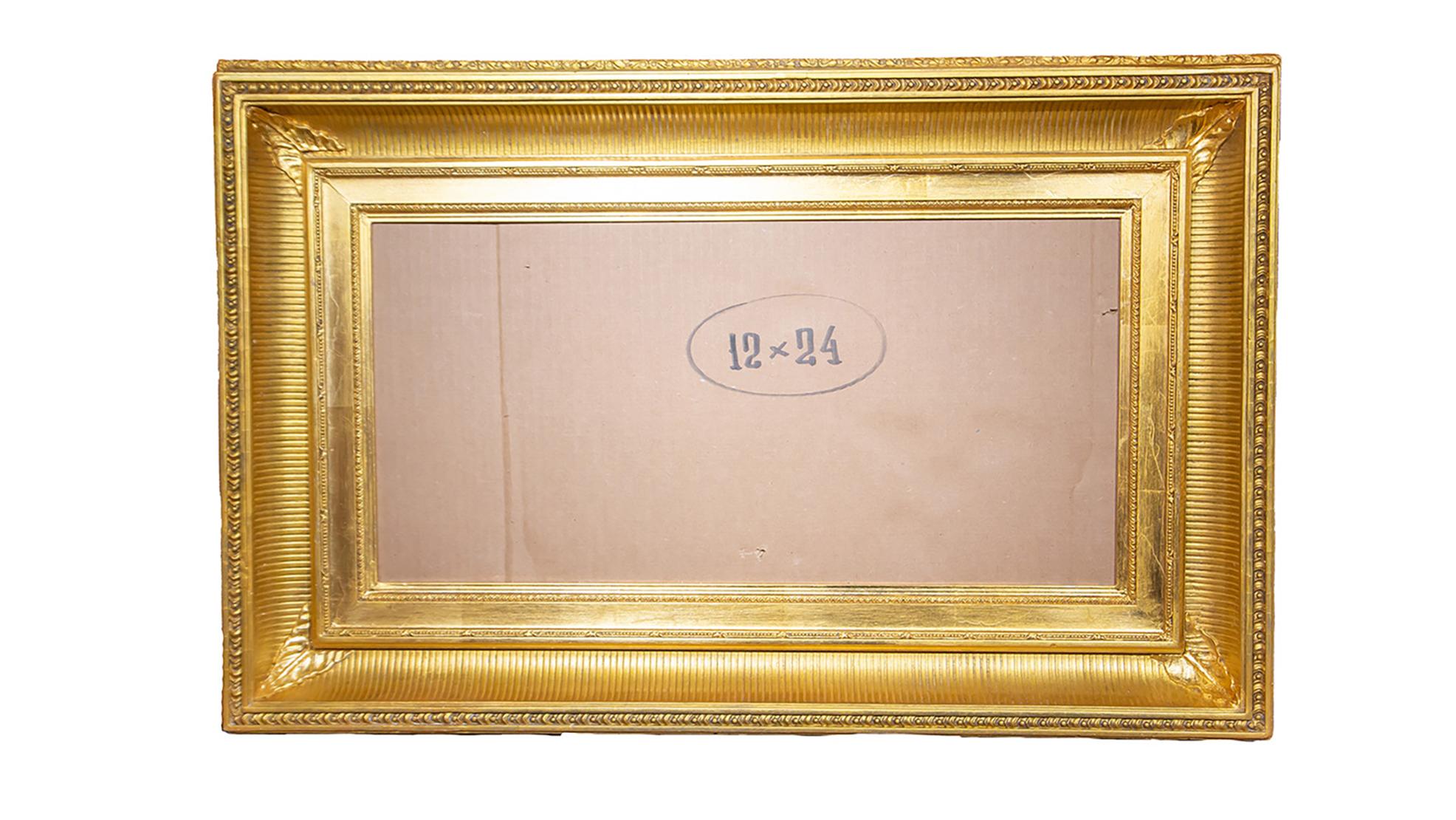 American 1870’s Hudson River Antique Frame Antique Painting Gilt Frame

Frame size 21.25 x 33
Picture size 12 x 24 

27933-LU2595214970582