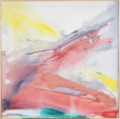 American Abstract Expressionist Framed Mid Century New York School Painting