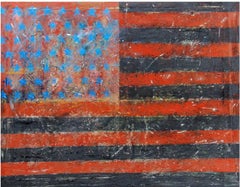 Bandiera americana di Michael Jiroch Acrilico