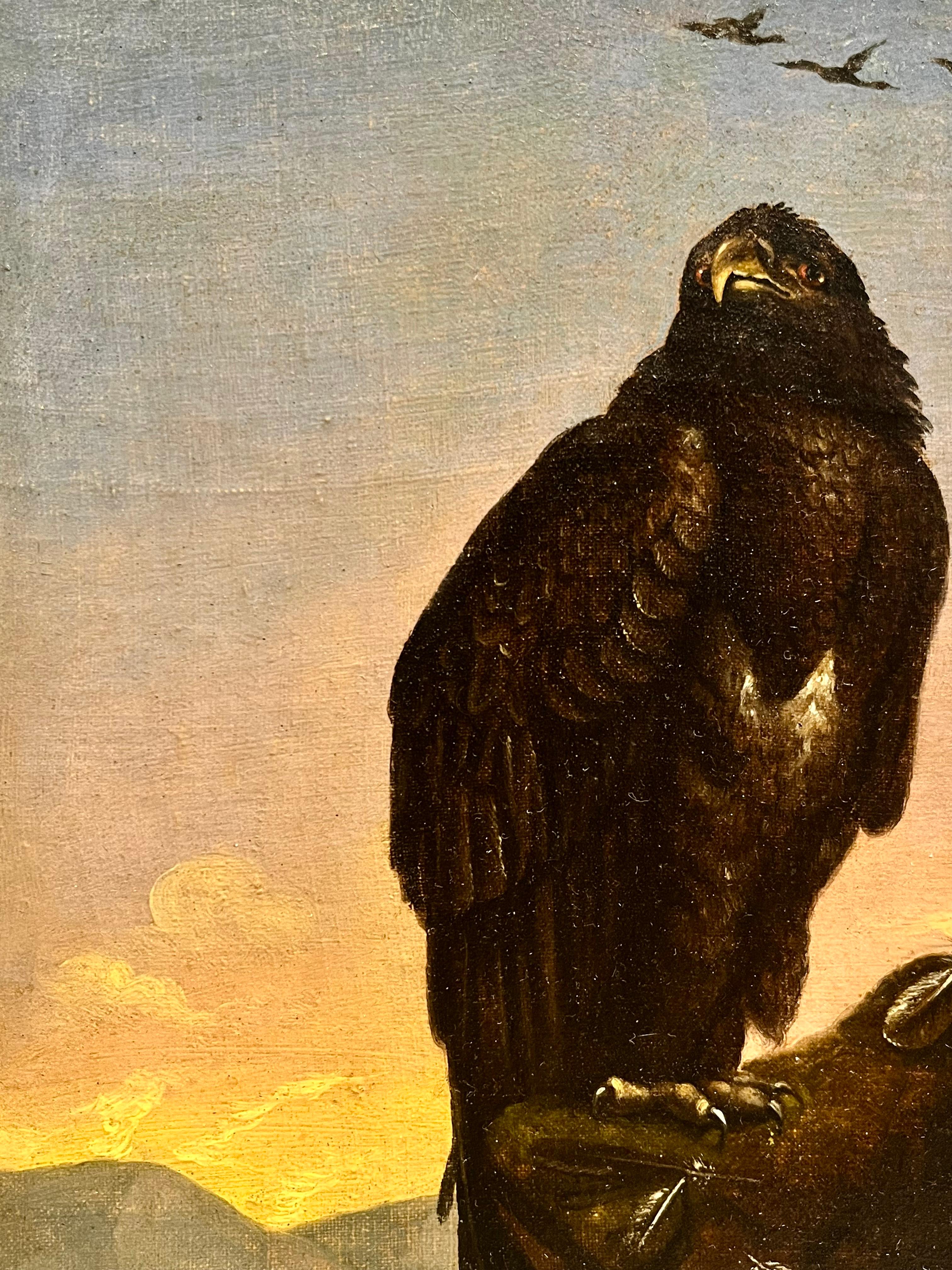 Amerikanischer oder English School Stacheladler (Realismus), Painting, von Unknown