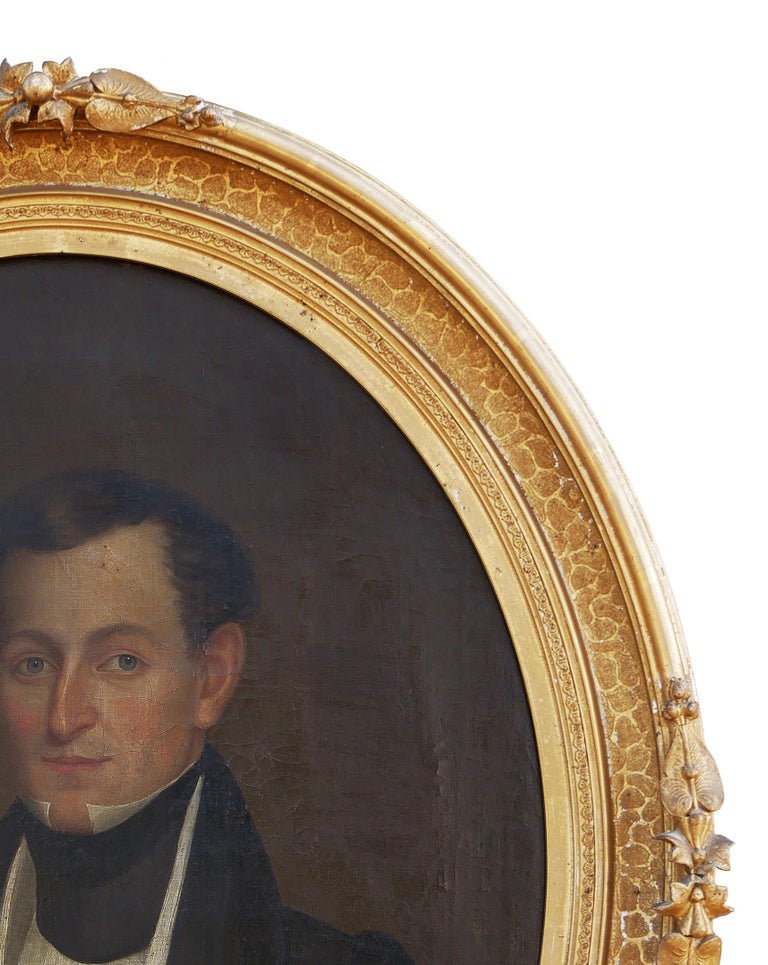 Unknown American Portrait Painting of a Gentleman of the Verplanck