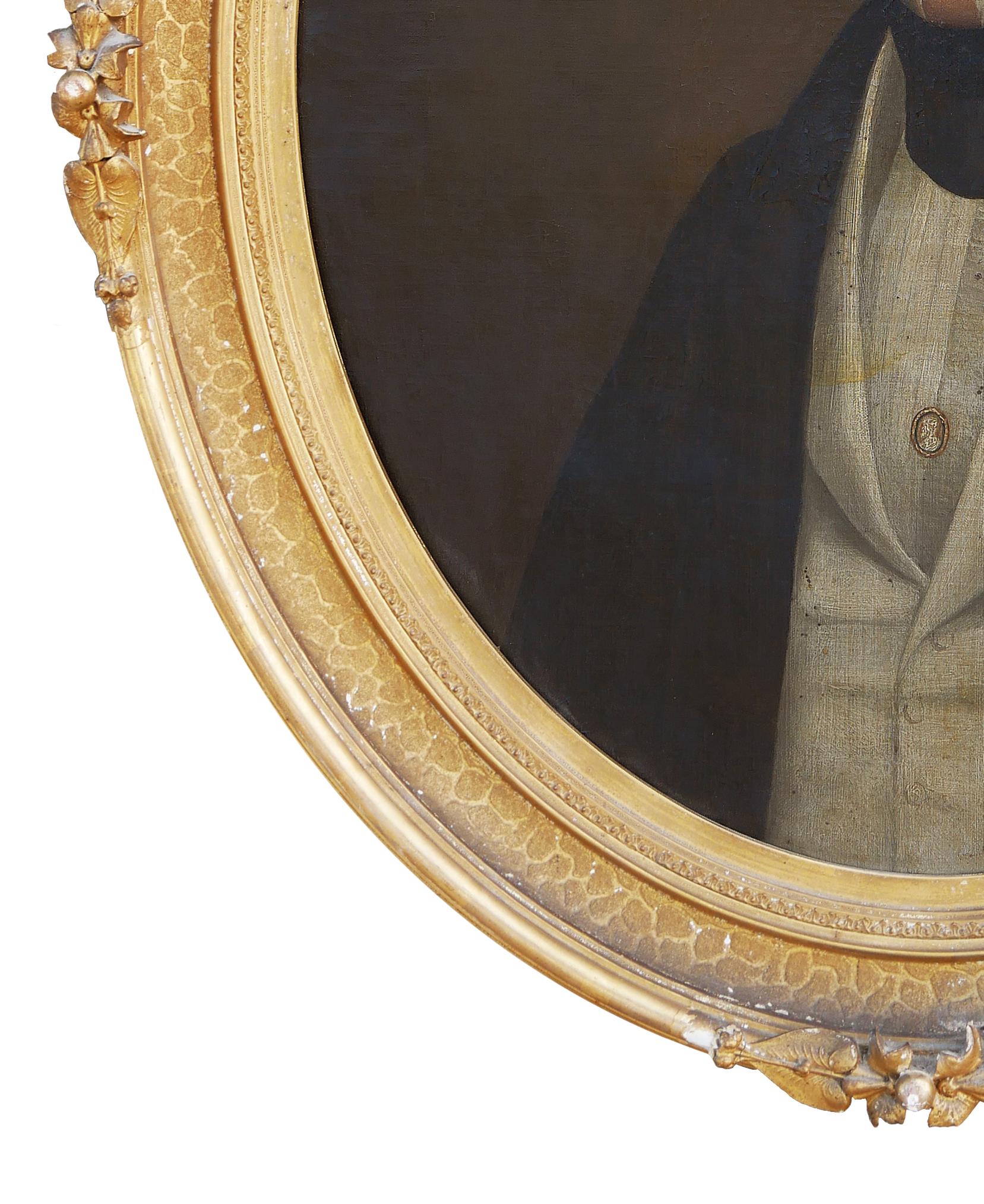 Il dipinto presenta un ritratto a 3/4 di busto di un gentiluomo della famiglia Verplanck di Orange County, New York. Il dipinto mostra un giovane uomo seduto per il suo ritratto con una bella giacca nera e una camicia bianca. An He ha un viso