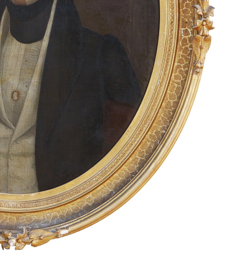 Unknown American Portrait Painting of a Gentleman of the Verplanck