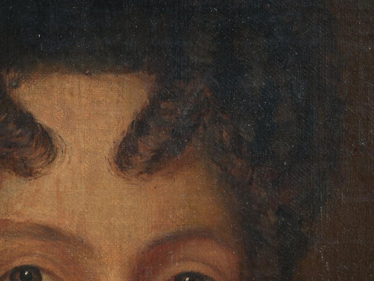 Unknown American Portrait Painting of a Lady of the Verplanck Family