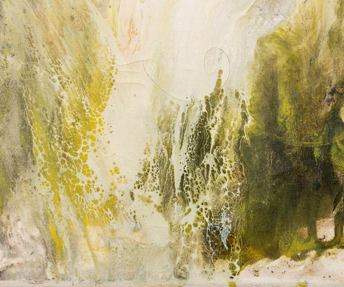 American School Abstract Composition (Beige), Abstract Painting, von Unknown