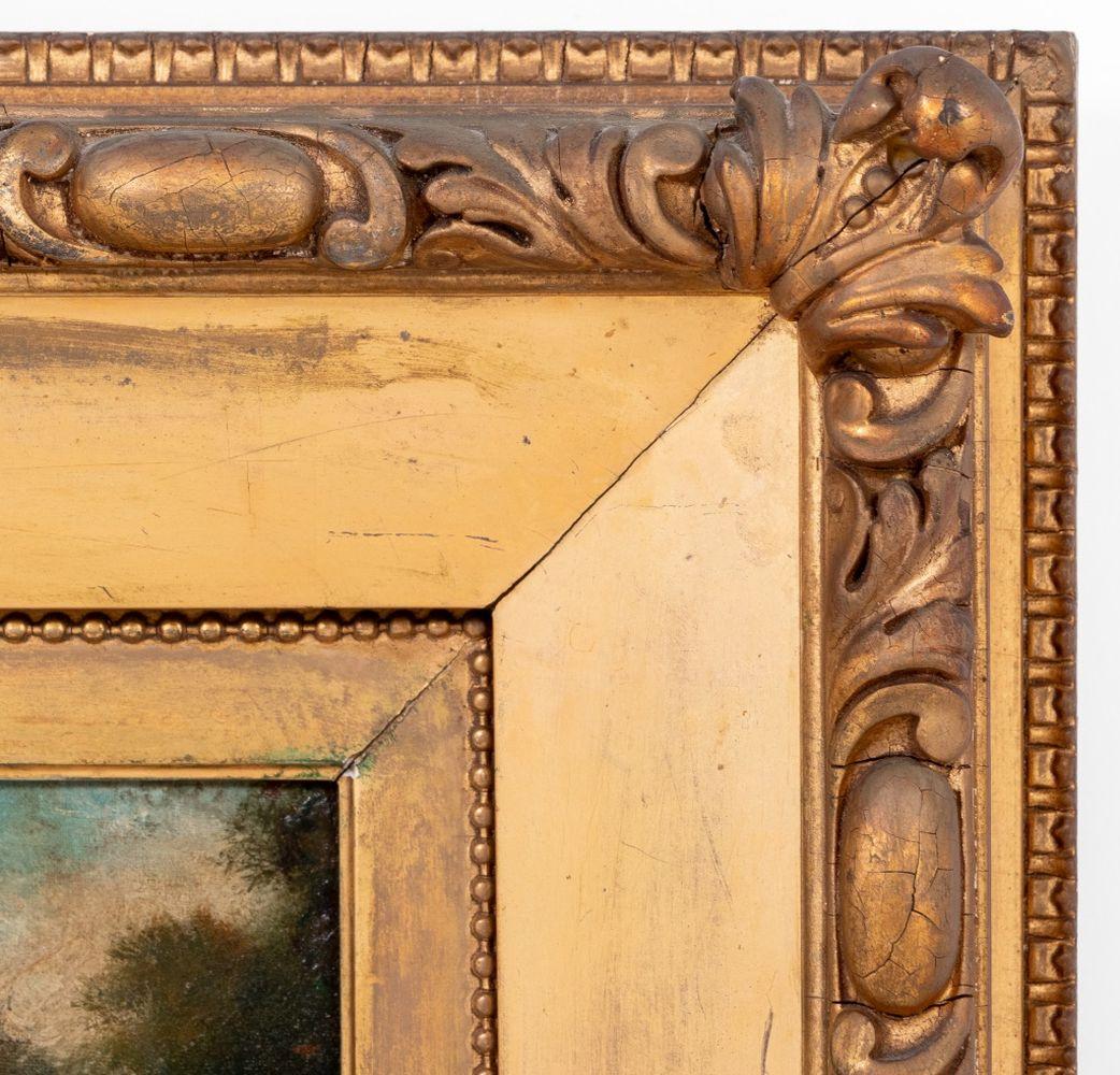 École américaine, Collection I.C. Firewood, 19e C. - Réalisme américain Painting par Unknown