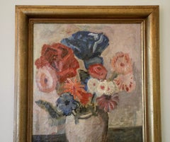 American School, Early Modern Floral Still Life (1938)