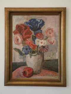 American School, Early Modern Floral Still Life (1938)