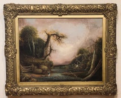 American School Romantic Landscape, circa 1845-50.