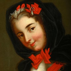 An 18th Century Portrait of Louise Henriette de Bourbon French School