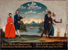 An Allegory Of Marriage, 18th Century 