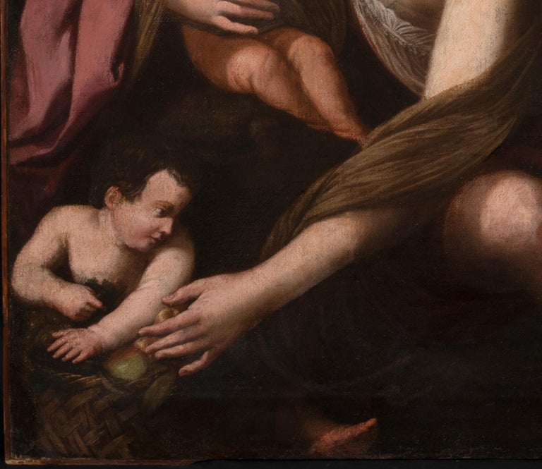 An Allegory Of Motherhood & Charity, 17th Century  For Sale 1