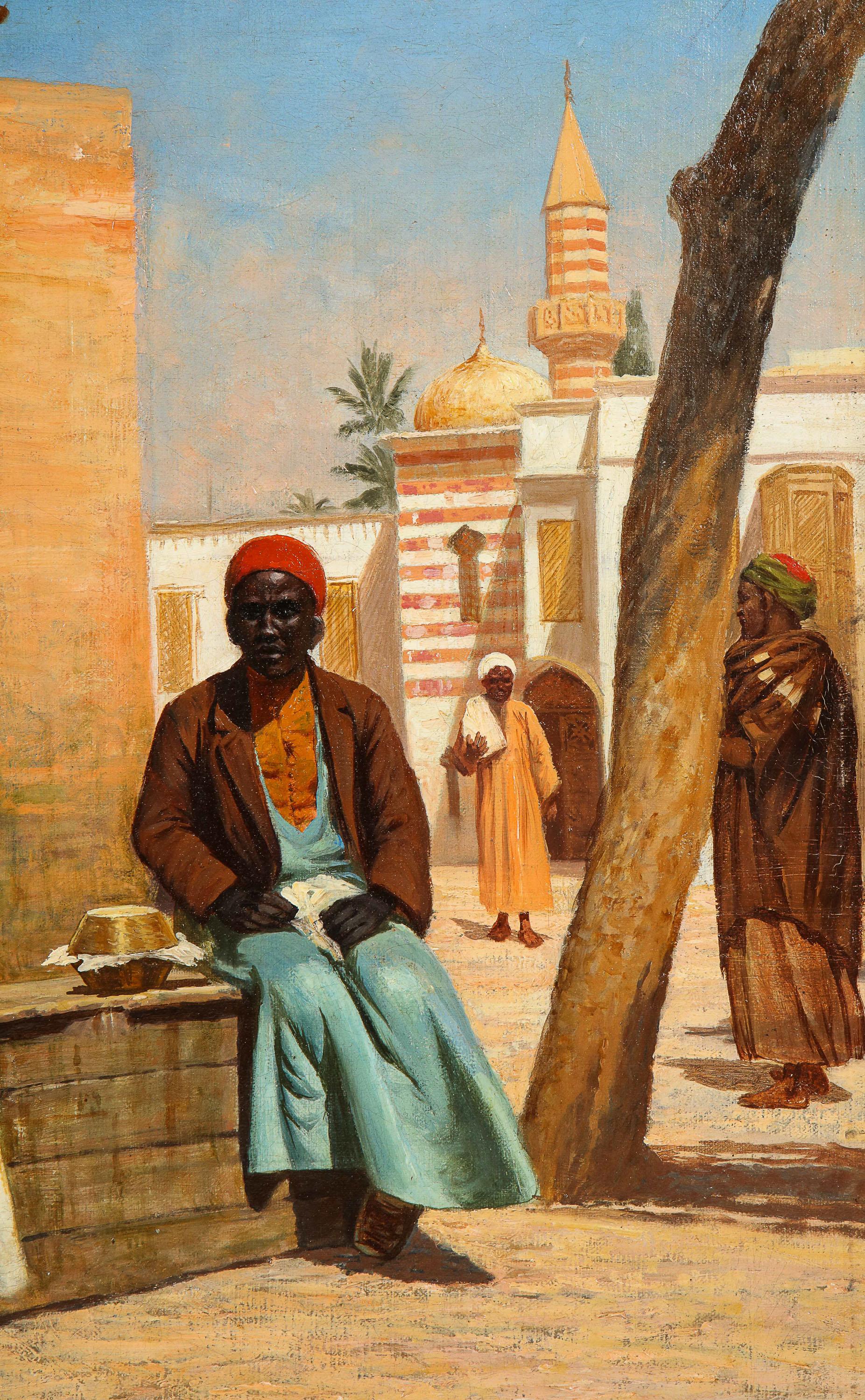 An Exceptional Orientalist Oil Painting 