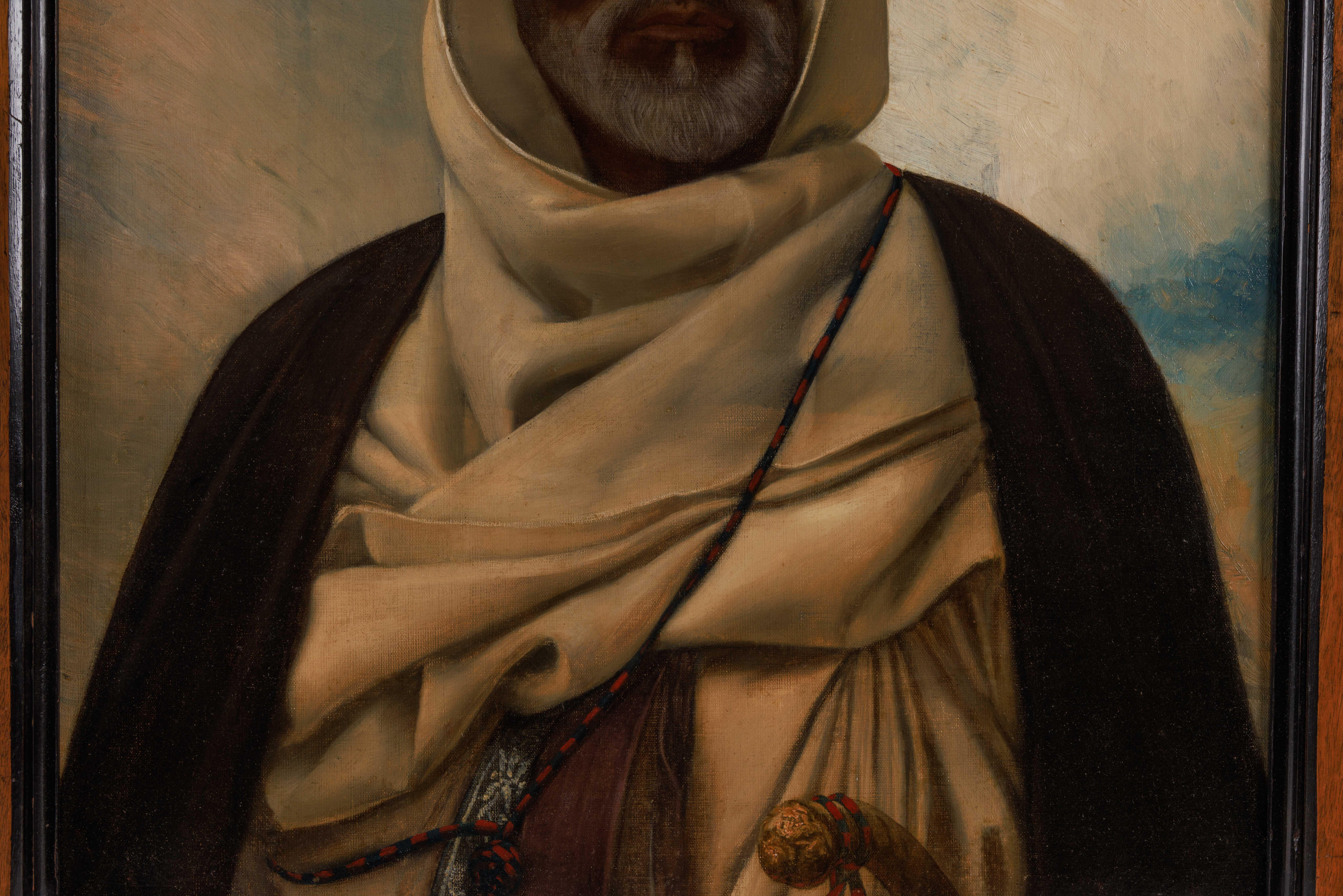 An Exceptional Quality Orientalist Portrait of  