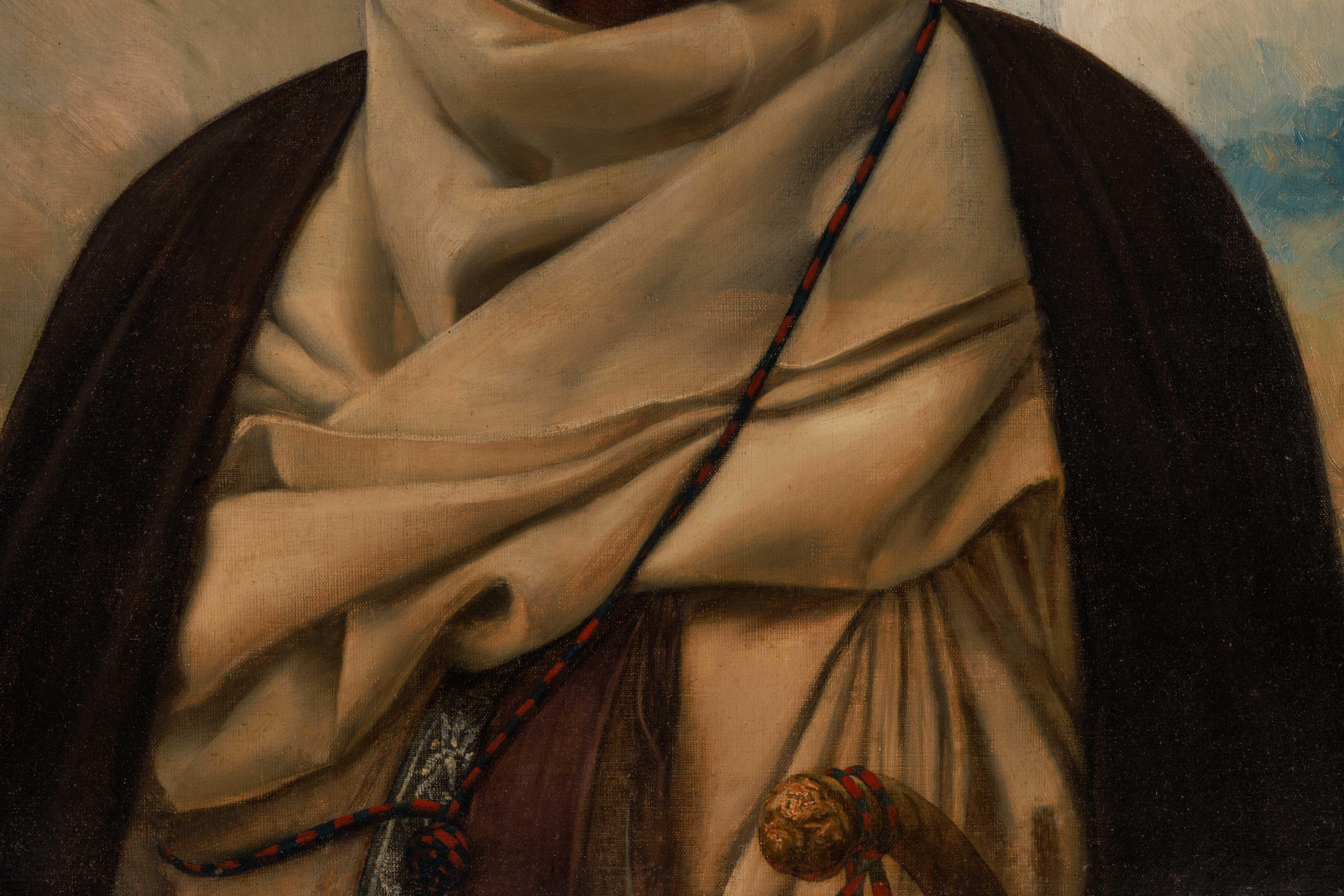 An Exceptional Quality Orientalist Portrait of  