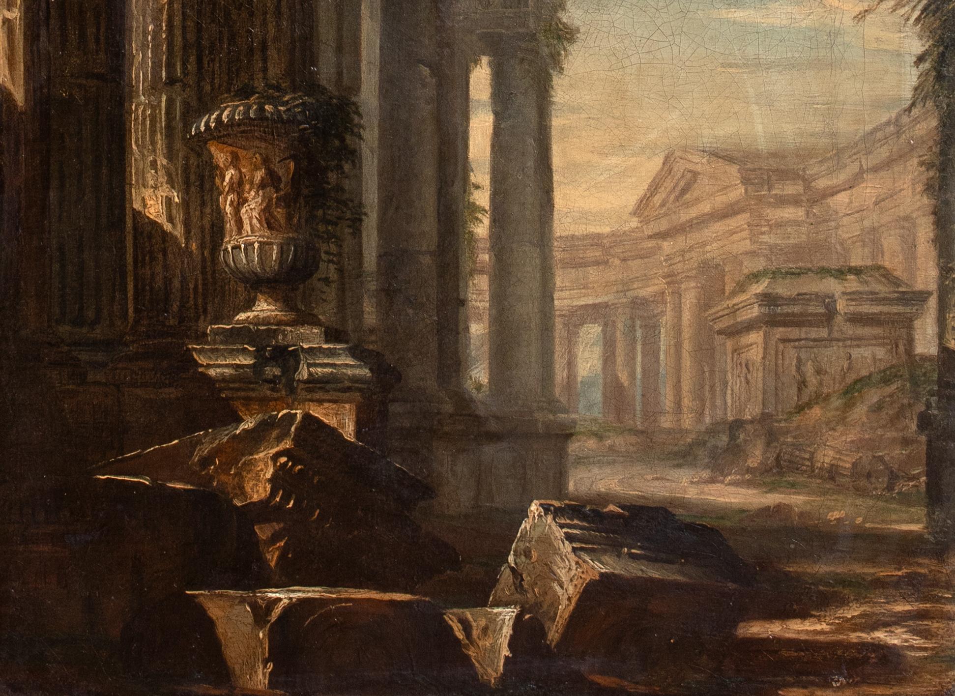 Ancient Roman Architectural Ruins, 18th Century  Giovanni Nicolas SERVANDONI For Sale 6