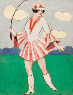André Ballet (1885-1959) - French School Mid 20th Century Oil, The Jockey