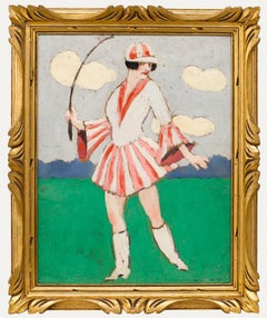 André Ballet (1885-1959) - French School Mid 20th Century Oil, The Jockey