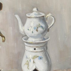 Andre Lorient - 1988 Olio, L'Horloge Ancienne