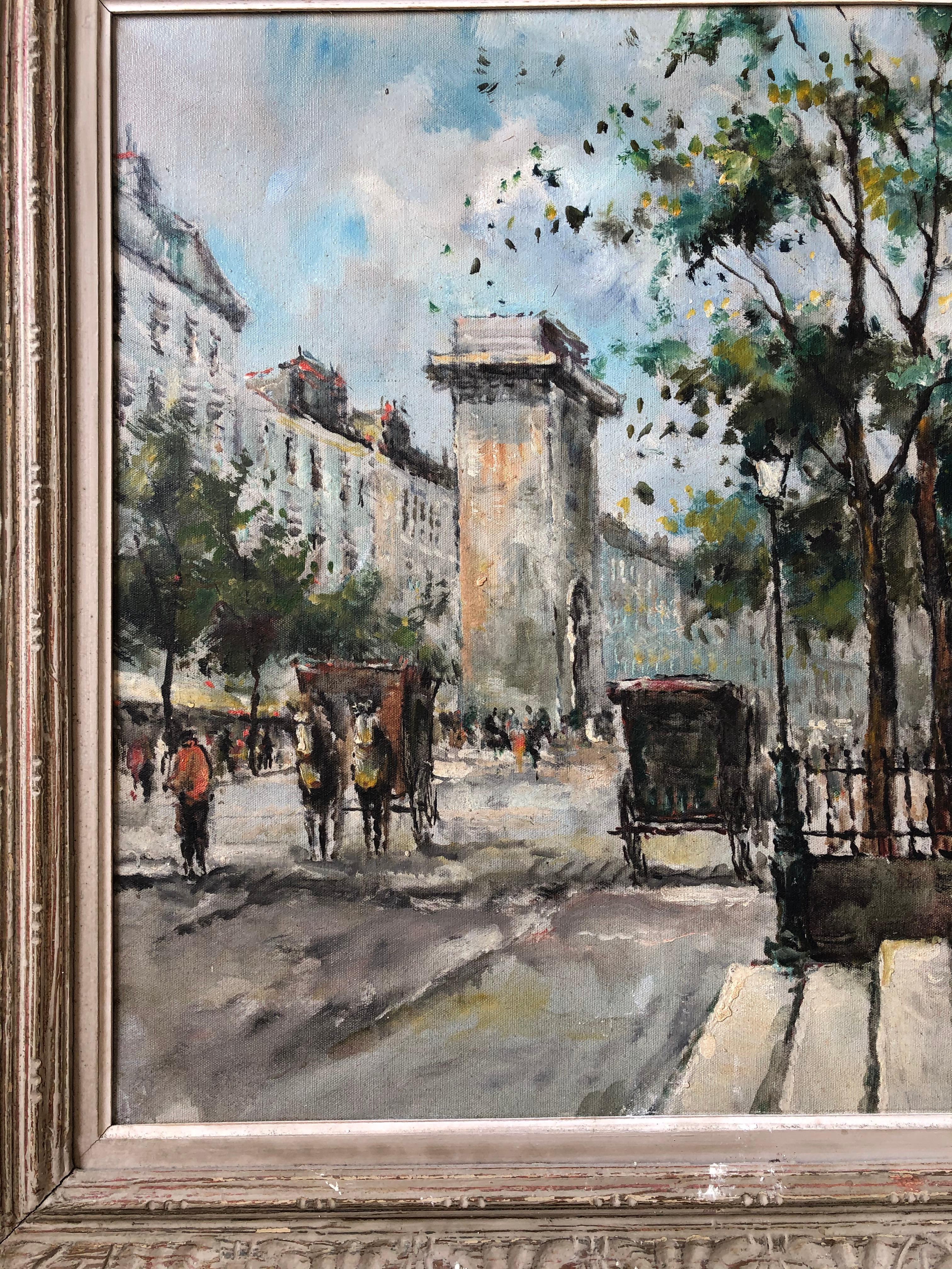 Andre Picot Pariser Straßenszene 