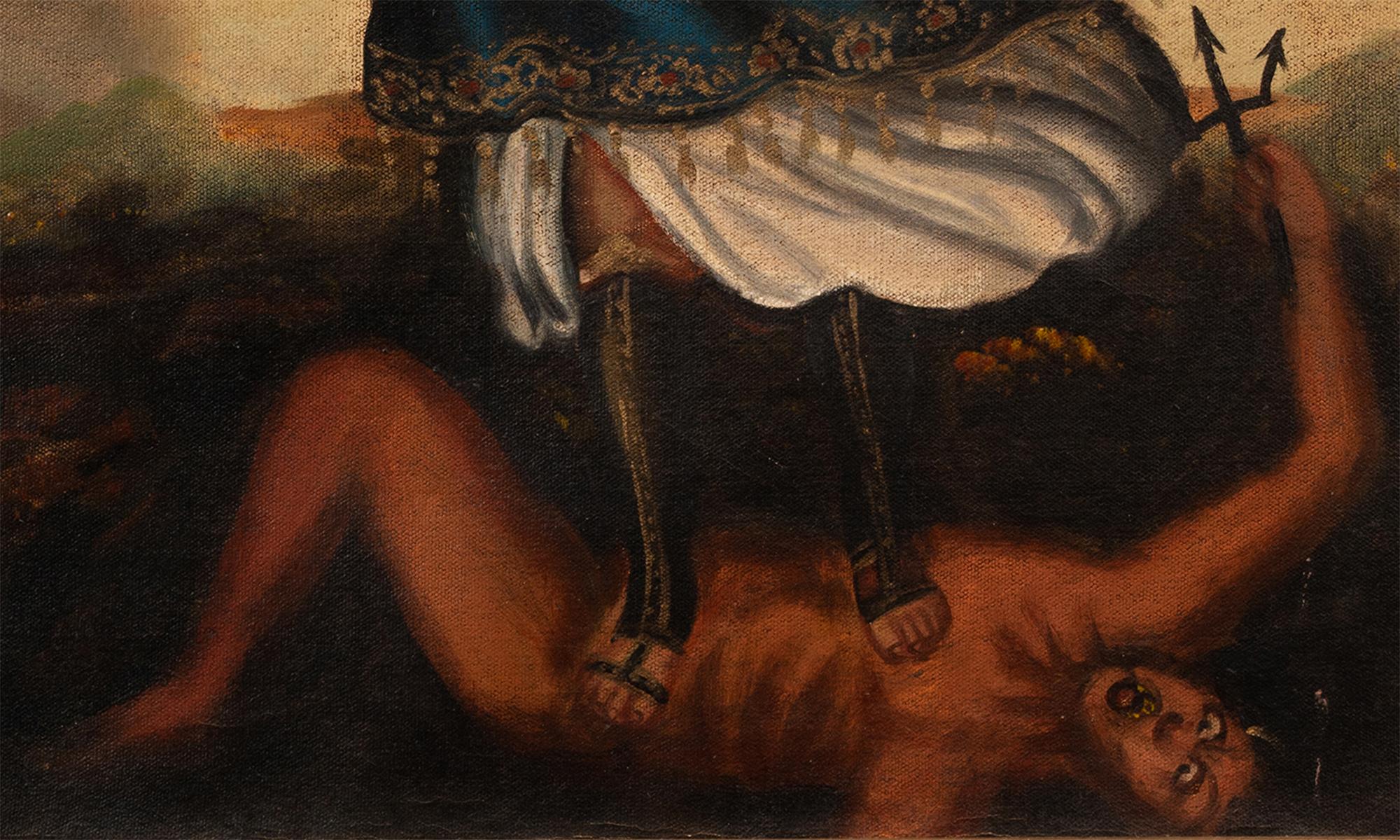 angel and demon painting