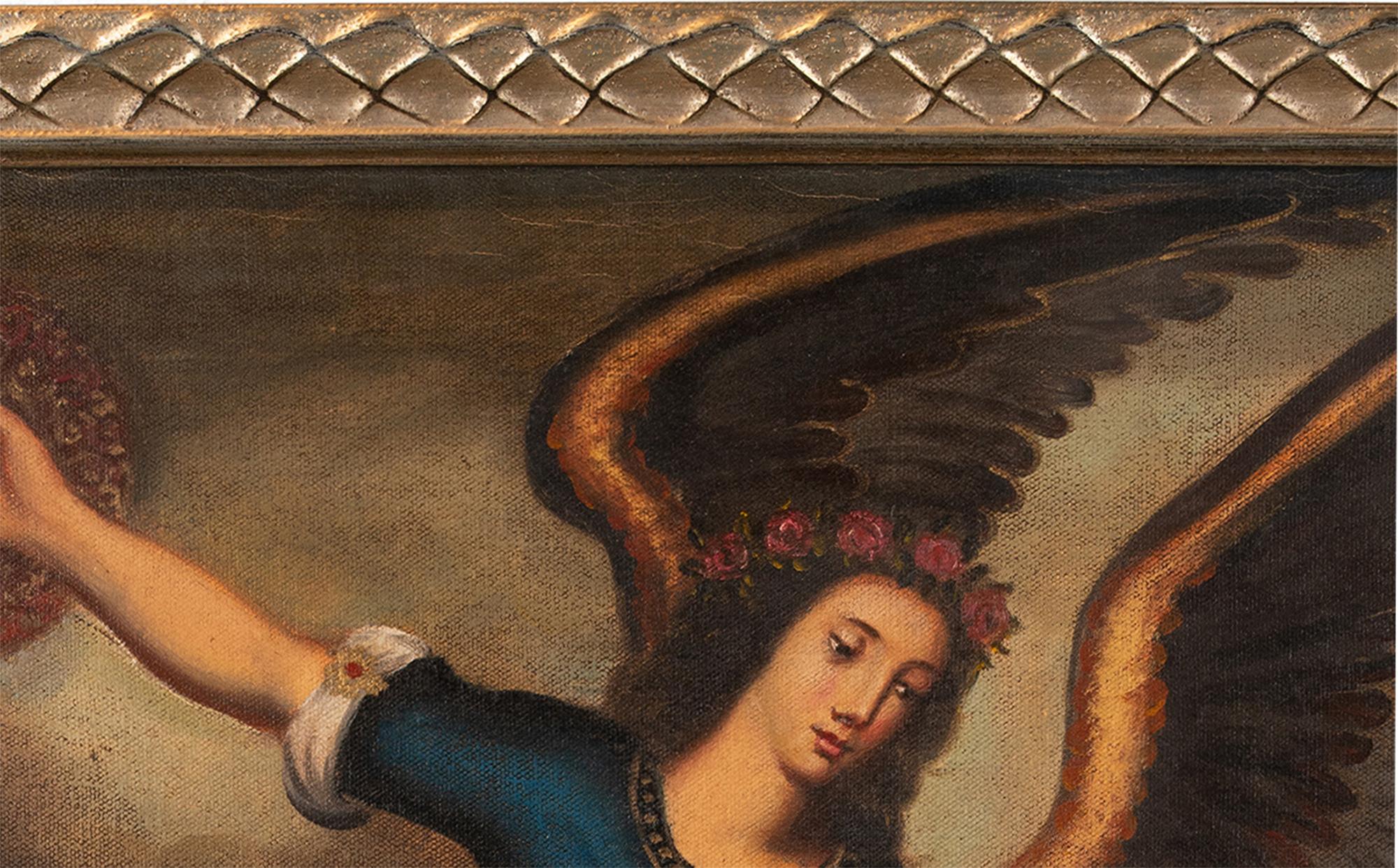 demon oil painting