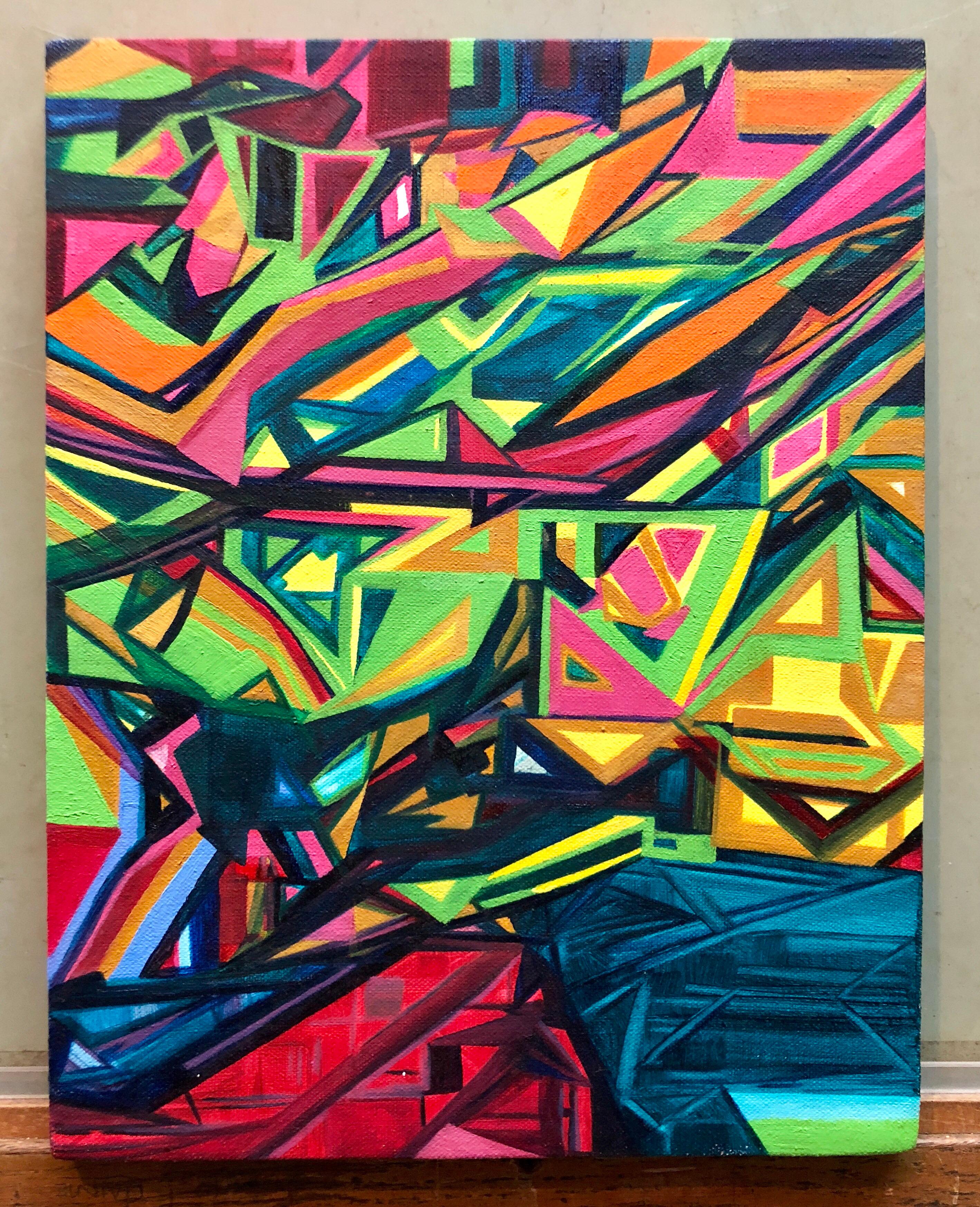 abstract graffiti art