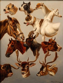 Animal Studies, 1814 Charles Towne (British, 1763-1840)
