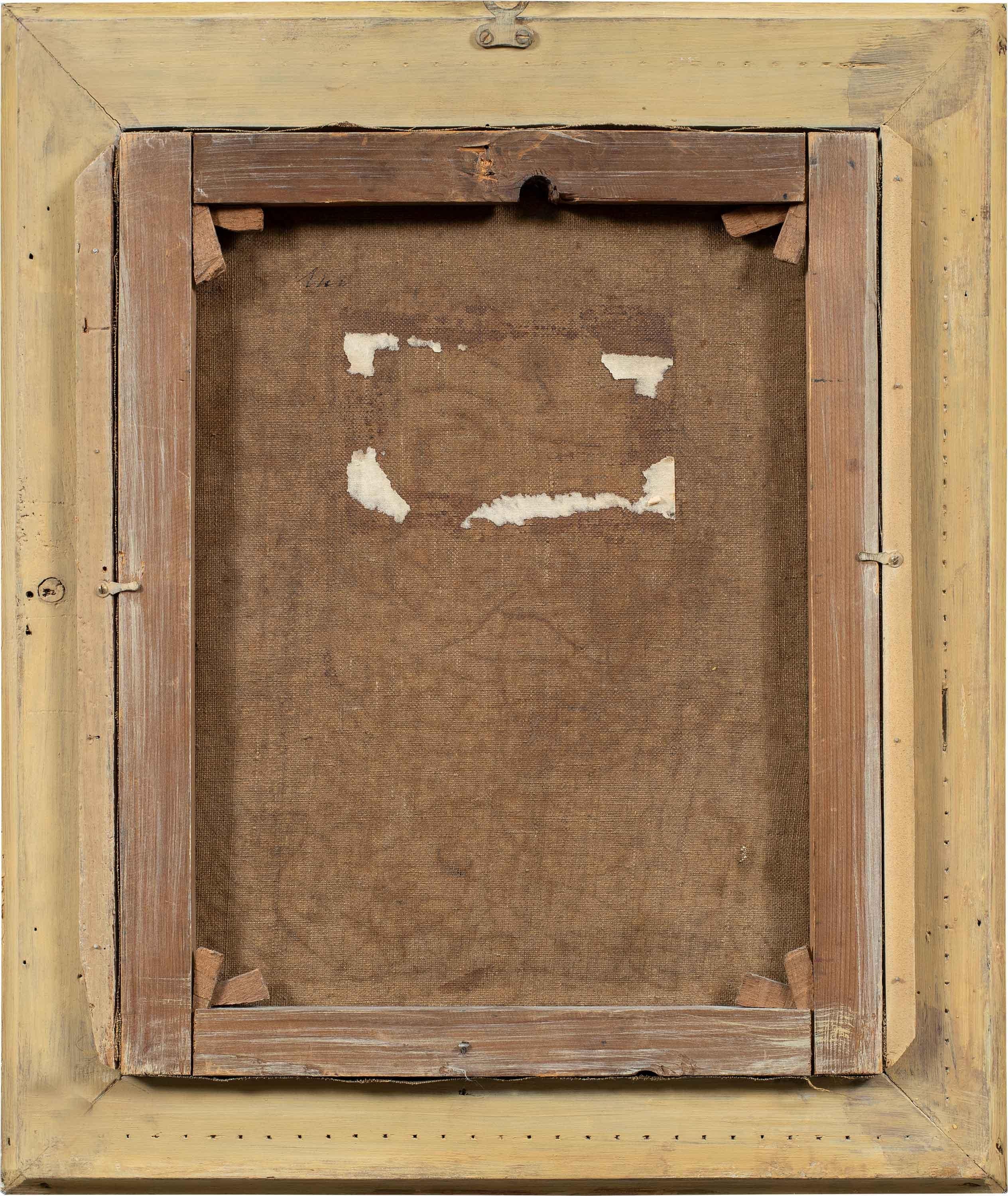 Animalier Italienischer Maler - 19. Jahrhundert Porträt eines Malteserhundes im Angebot 3