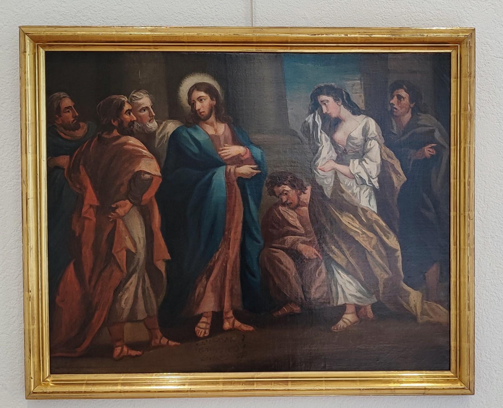 Scena biblica animata - Painting di Unknown