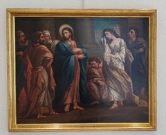 Animated biblical scene