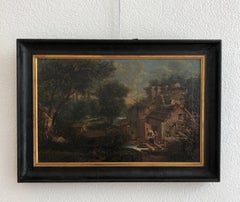 Animated Farm and Windmill Scenery