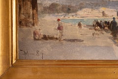 Animated Orientalist Landscape, 19th century Middle Eastern Street Scene