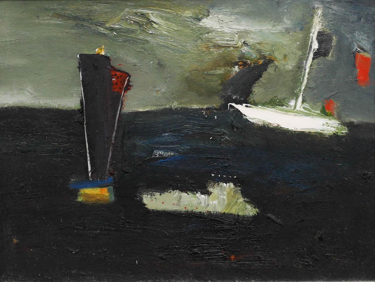 Anne Batty - Contemporary Oil, Ware for Eye - Painting by Unknown