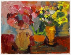 Annelise Firth (geb. 1961) - Contemporary Oil, Frühlingsarrangement