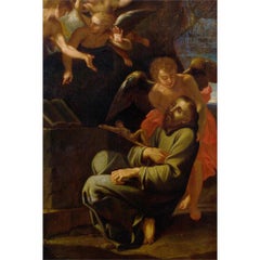 Annibale Carracci (School), Saint Francis Of Assisi In Ecstasy, Old Master