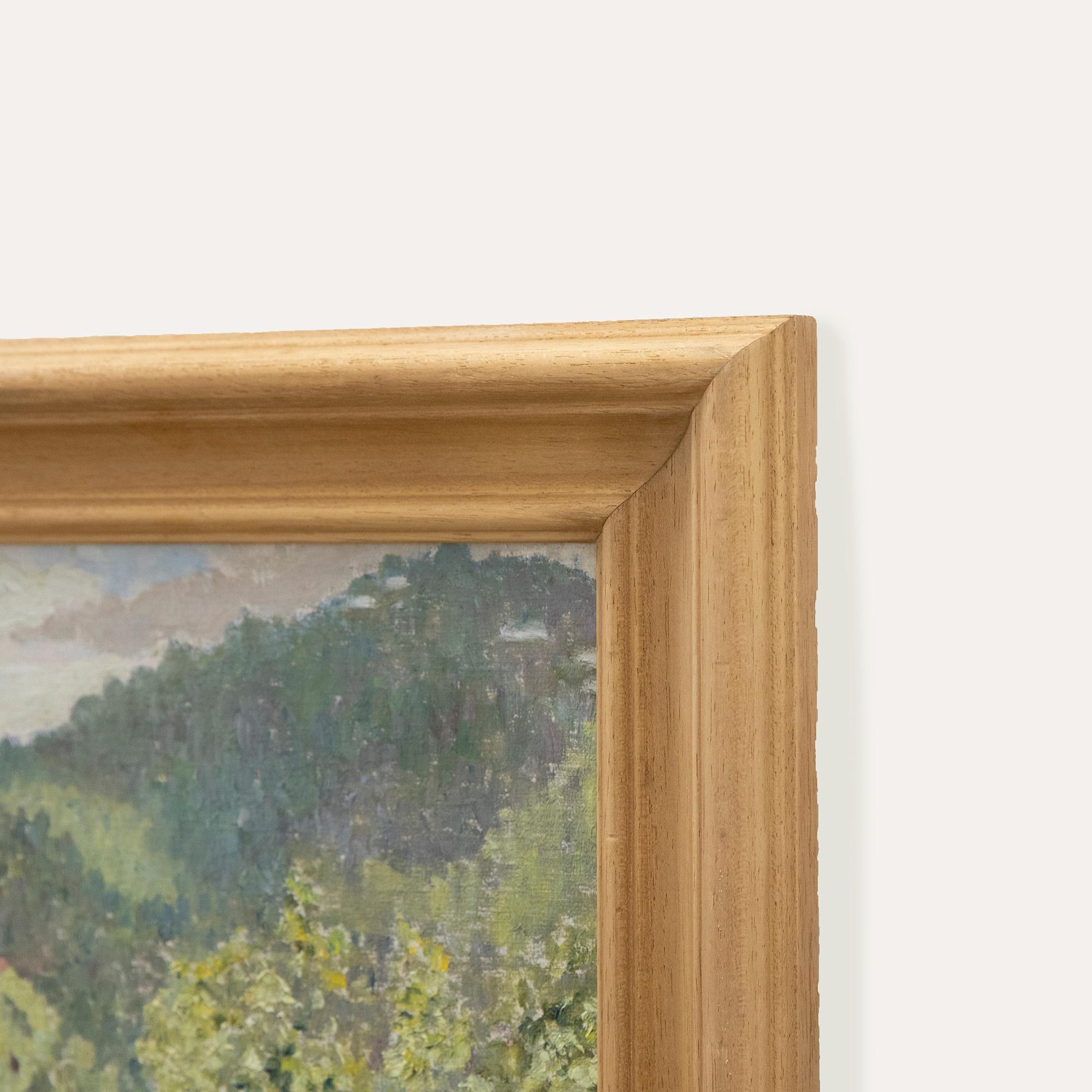 Anthony Baynes (1921-2003) - Olio del XX secolo incorniciato, Foresta di collina 2
