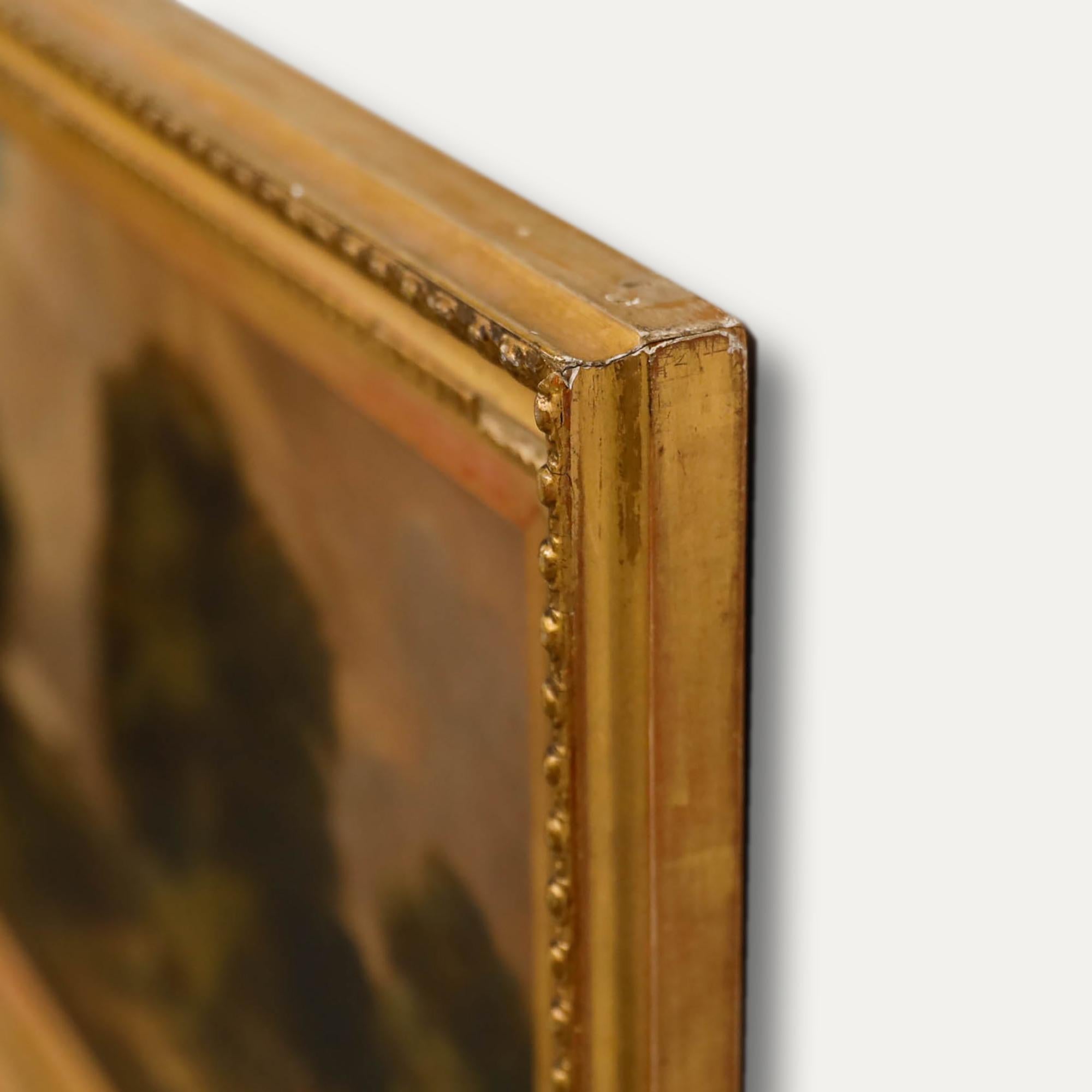 Anthony Sandys (1806-1883)- Gerahmtes Öl aus dem späten 19. Jahrhundert, Futtersuche in den Wäldern im Angebot 1