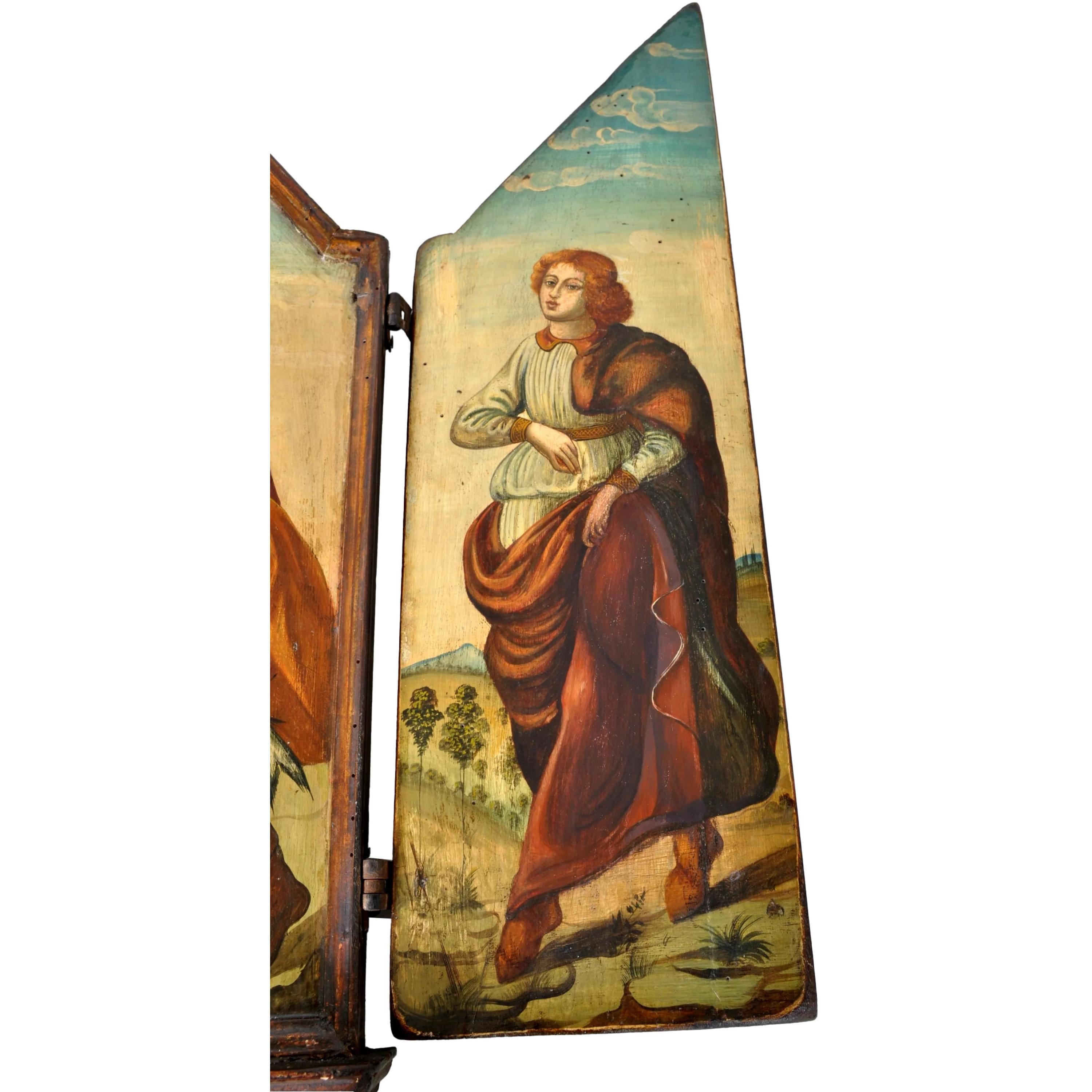trittico religioso