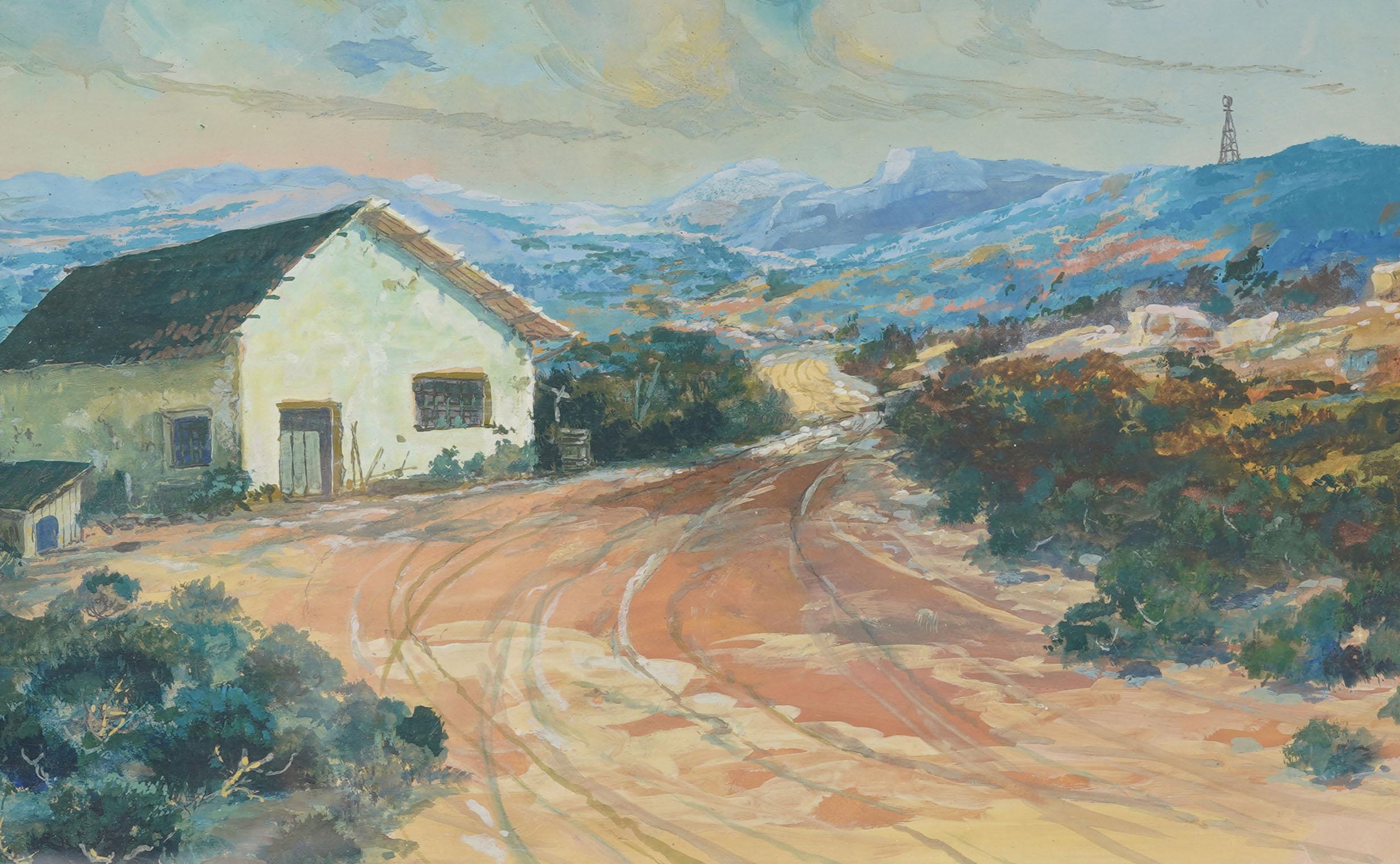Impressionniste américain ancien  peinture à l'huile d'un paysage. Huile sur planche. Encadré.  Dimensions : 20 par 23 pouces sur l'ensemble, et 13 par 17 pour la peinture seule.  En excellent état d'origine. Joliment encadré dans une moulure